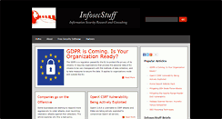 Desktop Screenshot of infosecstuff.com